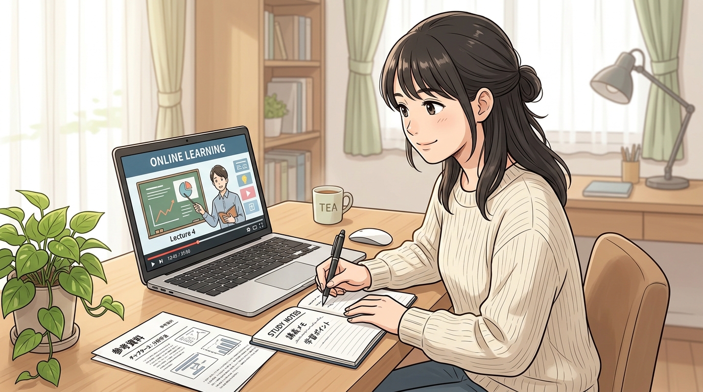会員サイトの学習動画でファントムFXのロジックを学ぶ