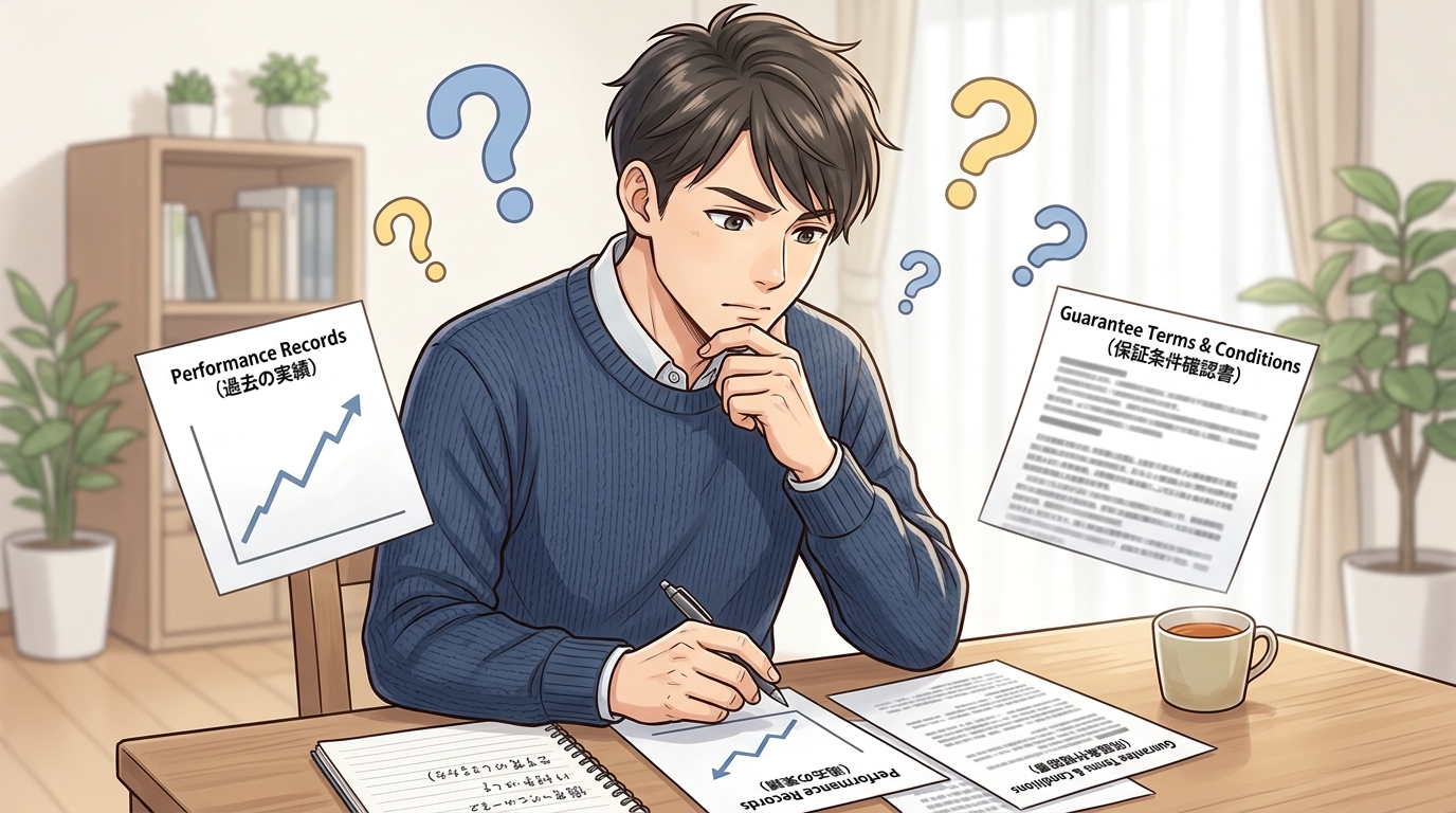実績や保証条件など気になる疑問を解消する